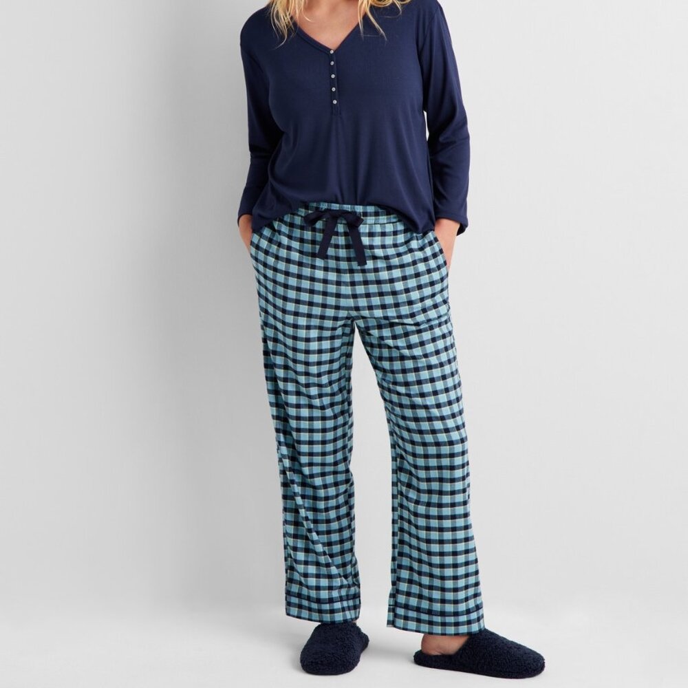 #1. State of Day Women's Plaid Flannel Pajama Pants